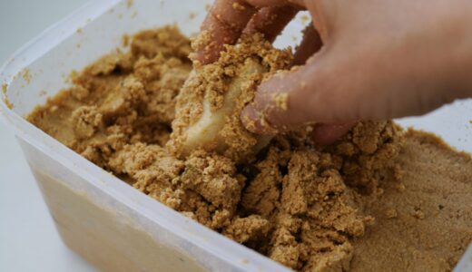 ぬか床の足しぬかのコツと方法。ポテンシャルを最大化させるやり方とは。